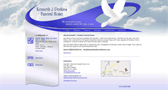 Desktop Screenshot of kenperkinsfuneralhome.com